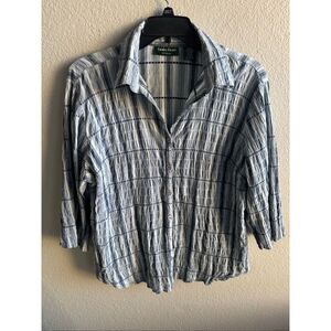 ❤️Lemon  Grass Women’s Plus  Crinkle Blouse